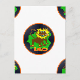 Postal leo zodiac
