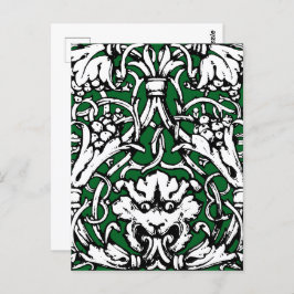 Postal León de Knotwork de principios del siglo XX