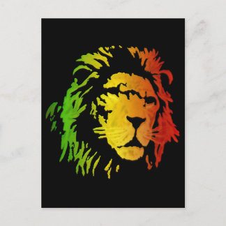 Postal León de Sión Judá Reggae León