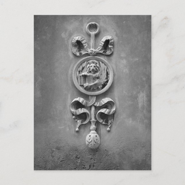 Postal Leon Medallion Postcard (Anverso)