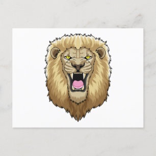 Postal León Rugiente