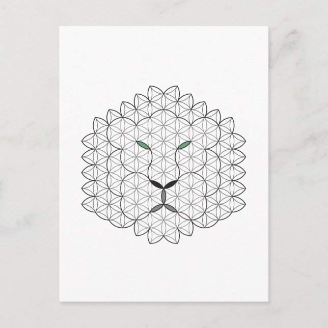 Postal León sagrado, B06BW. (Anverso)