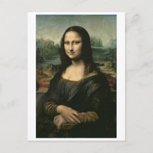 Postal Leonardo Vinci   Mona Lisa, c.1503-6