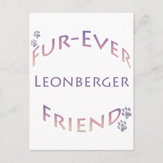 Postal Leonberger Furever (Anverso)