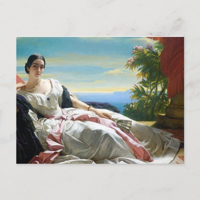 Postal Leonilla Princesa de Sayn Wittgenstein Sayn (Anverso)