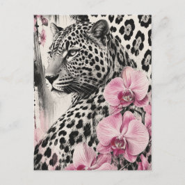 Postal LeoOrchid Love