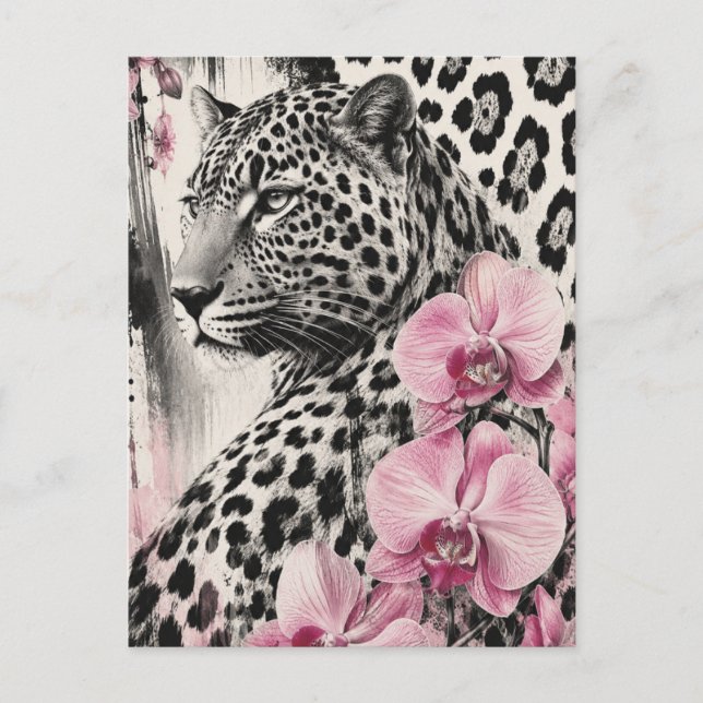 Postal LeoOrchid Love (Anverso)