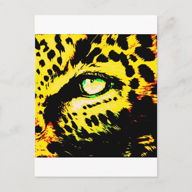 Postal Leopard Eye (Anverso)