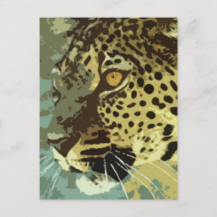 Postal Leopard Eyes