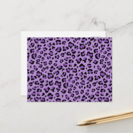 Postal Leopard Print, Leopard Spots, Purple Leopard