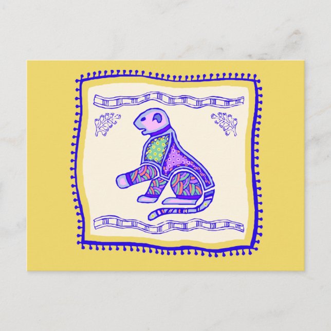 Postal Leopard Quilt (Anverso)