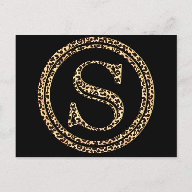 Postal Leopard S (Anverso)