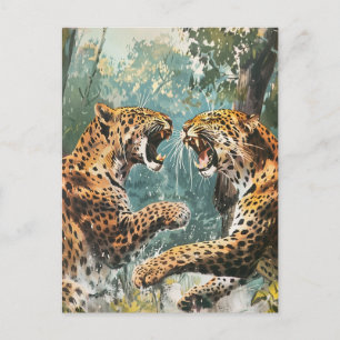 Postal Leopard Vintage