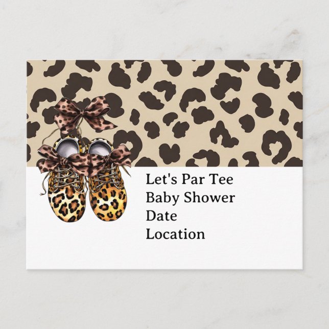 Postal Leopardo  (Anverso)