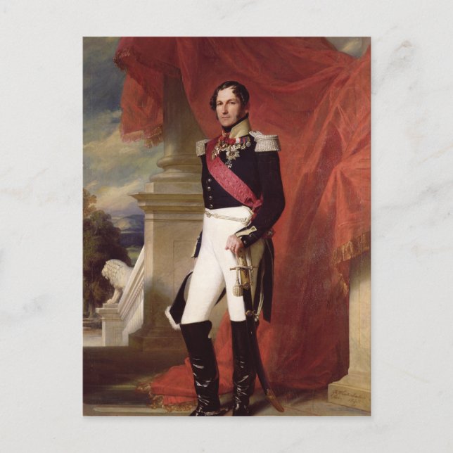 Postal Leopold I 1840 (Anverso)