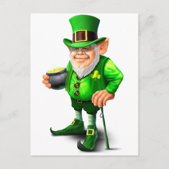 Postal Leprechaun (Anverso)