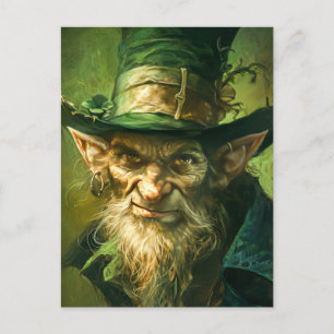 Postal Leprechaun gótico