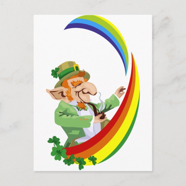 Postal Leprechaun Magic (Anverso)