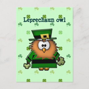 Postal leprechaun owl