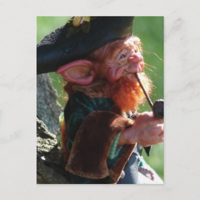 Postal leprechaun real (Anverso)