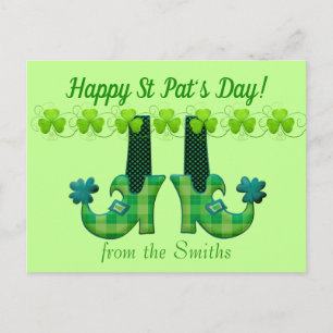 Postal Leprechaun Shoes St Patrick's Day