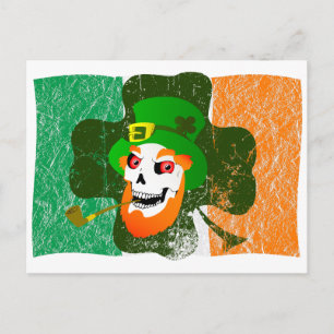 Postal Leprechaun Skull