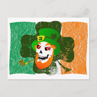 Postal Leprechaun Skull