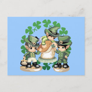 Postal Leprechaun Trio