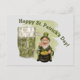 Postal Leprechaun y Green Beer St.