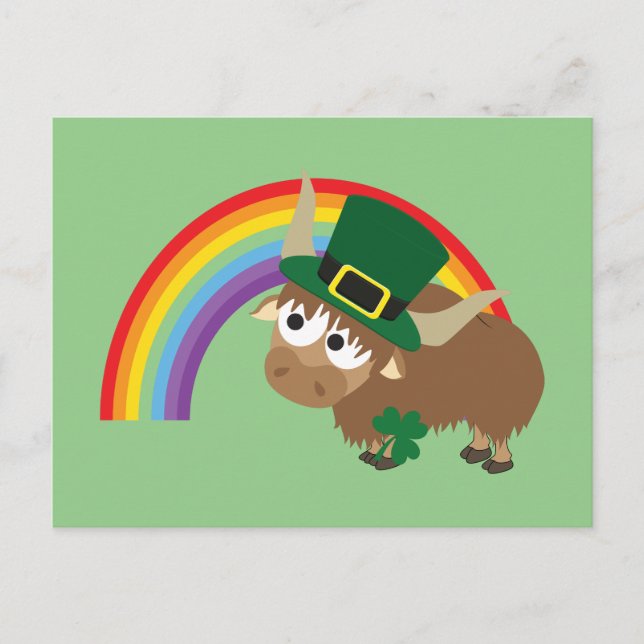 Postal Leprechaun Yak (Anverso)