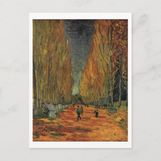 Postal Les Alyscamps Van Gogh Bella Artes