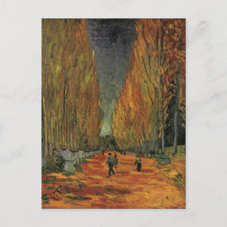 Postal Les Alyscamps, Vincent Van Gogh