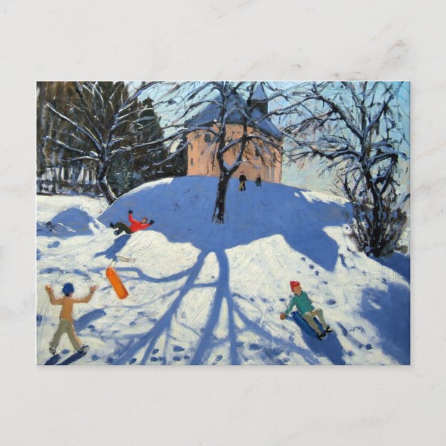 Postal Les Gets (Anverso)