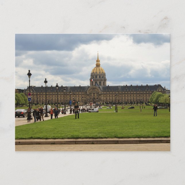 Postal Les Invalides (Anverso)
