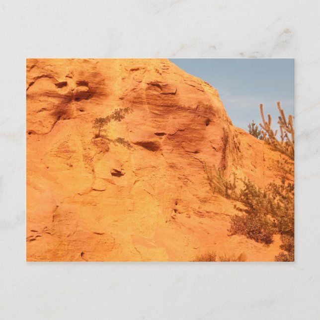 Postal Les Ocres du Roussillon (Anverso)