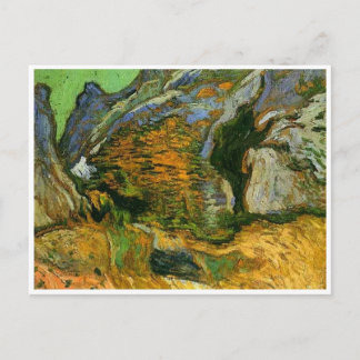 Postal Les Peiroulets Ravine, Vincent van Gogh