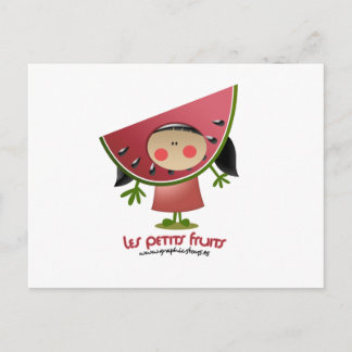 Postal Les petits fruts