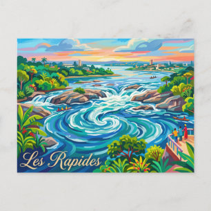Postal Les Rapides (río Congo) República del Congo