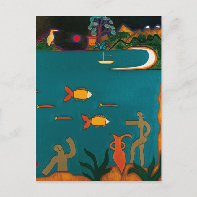 Postal Les Trésors Romaines au Fond de la Mer (Anverso)