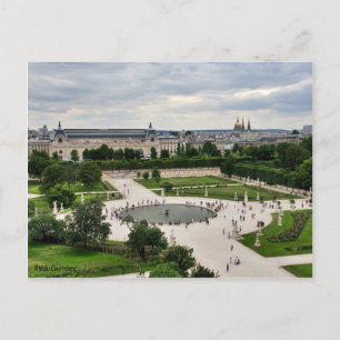 Postal Les Tuileries (jardines)