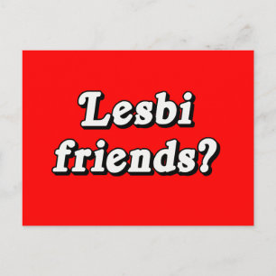 Postal ¿Lesbi Friends?