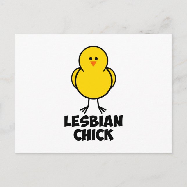Postal Lesbian Chick (Anverso)