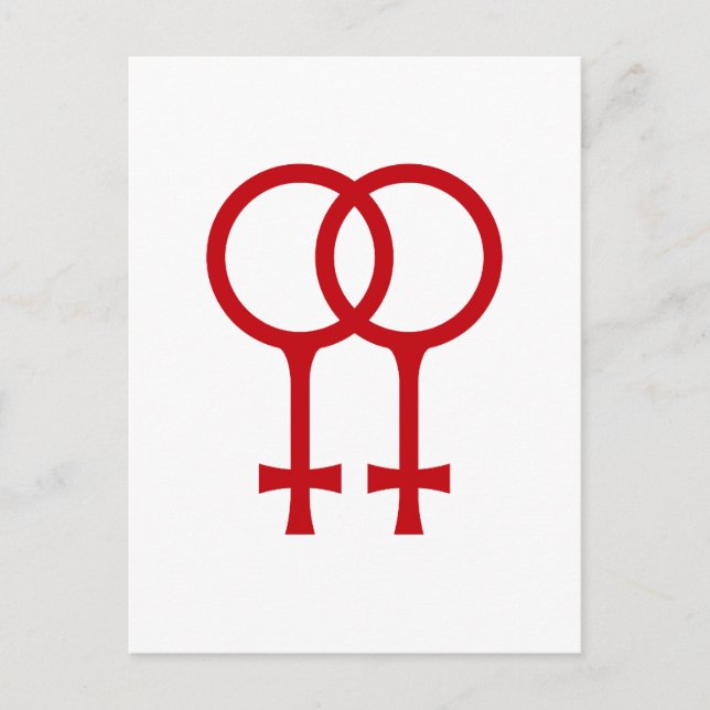 Postal Lesbiana (Anverso)