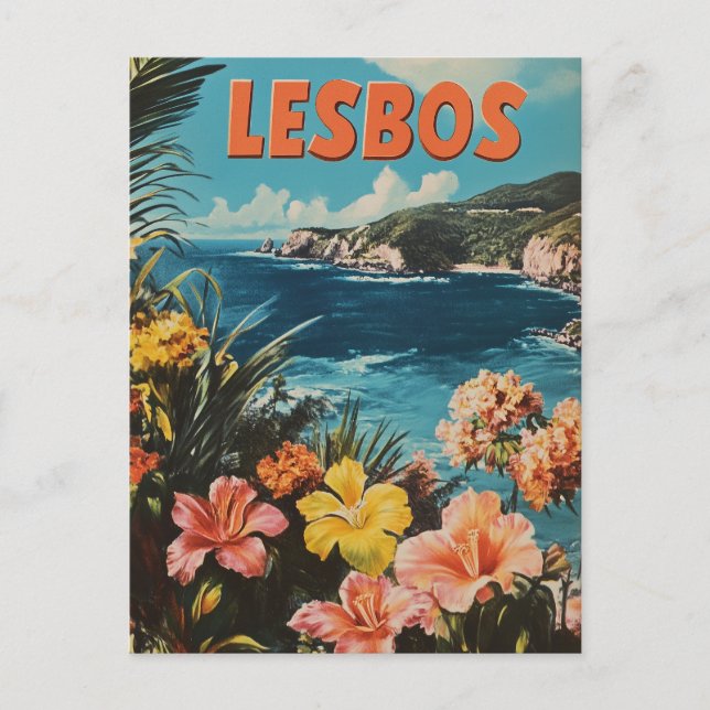 Postal Lesbos Vintage (Anverso)