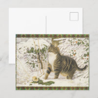 Lesley Anne Ivory Navidades Postcard