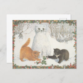 Postal Lesley Anne Ivory Navidades Postcard