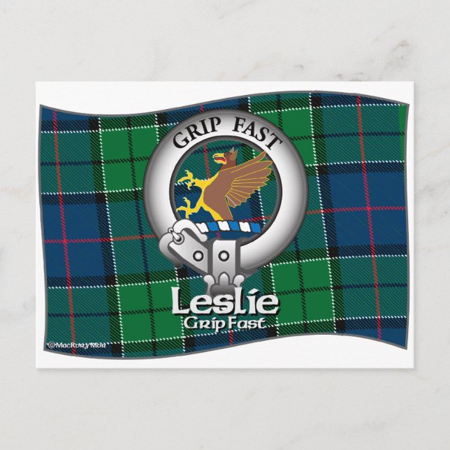 Postal Leslie Clan (Anverso)