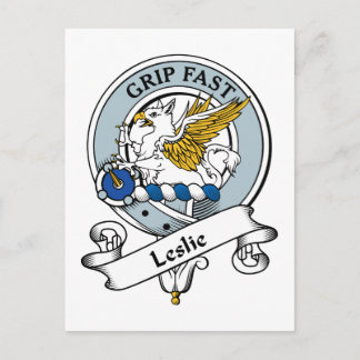 Postal Leslie Clan Badge