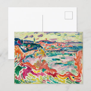 Postal L'Estaque   Georges Braque  