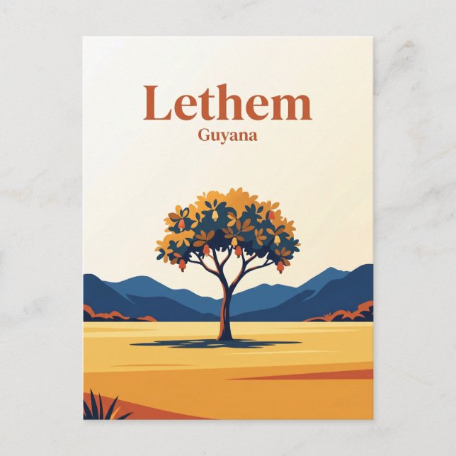 Postal Lethem Guyana (Anverso)